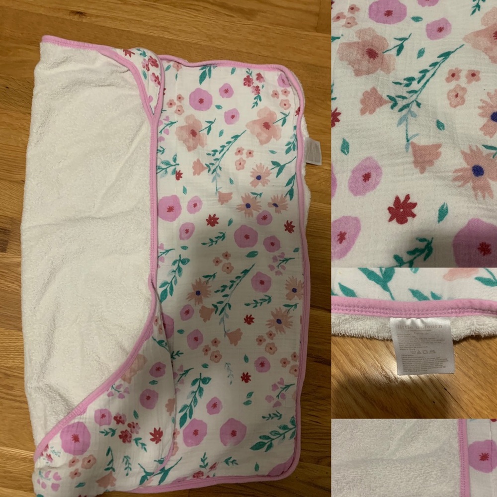 Little Unicorn baby towel